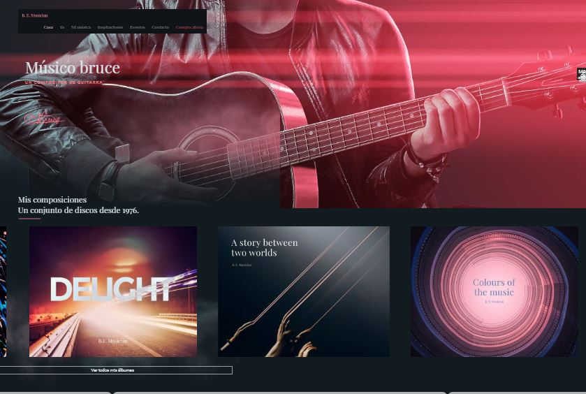 web-para-grupos-de-musica